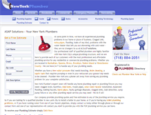 Tablet Screenshot of new-york-plumber.com